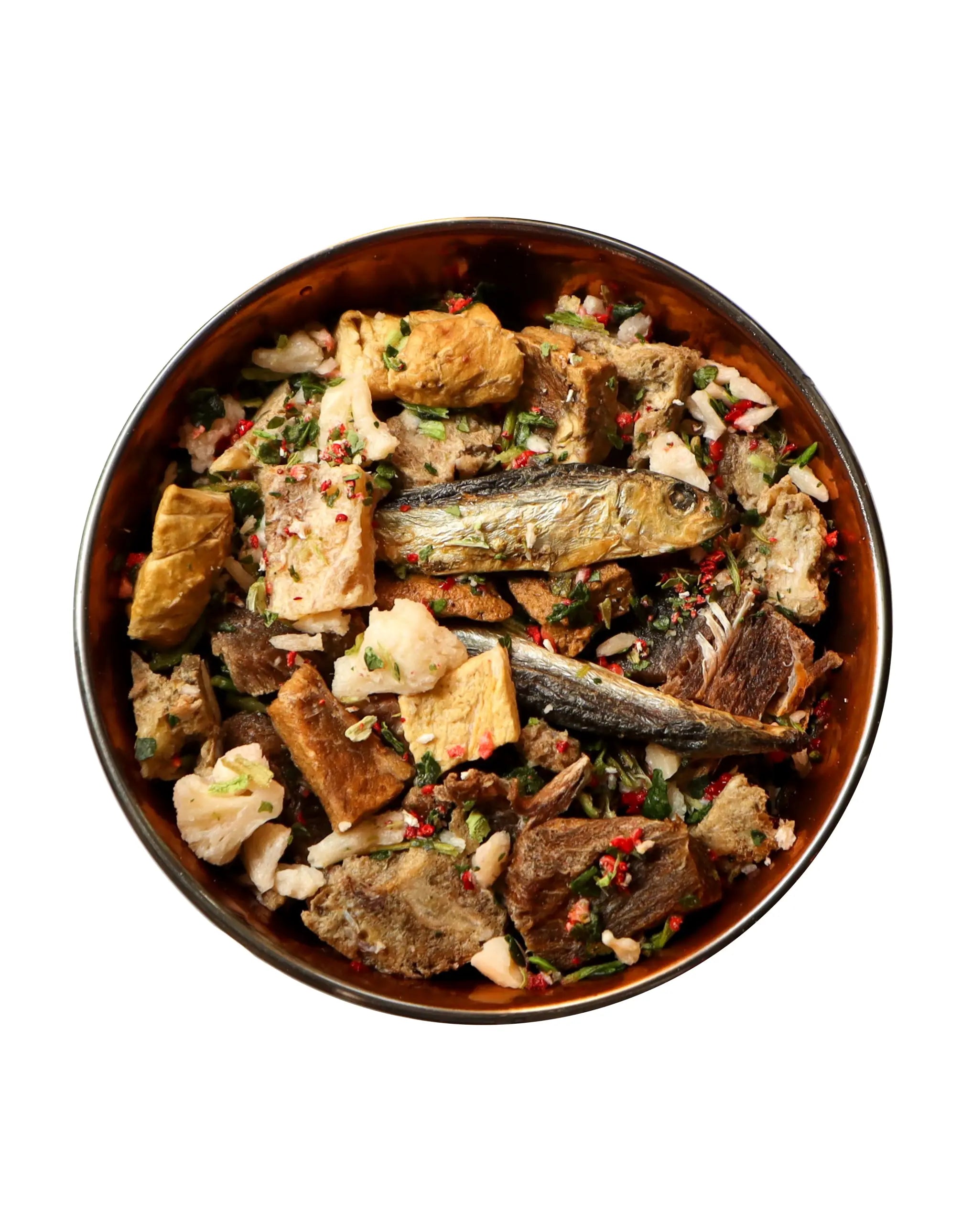 Trockenbarf Menü Active - All in One Mix Fleisch, Fisch, Gemüse & Obst gefriergetrocknet - BARF für Hunde - Pamico