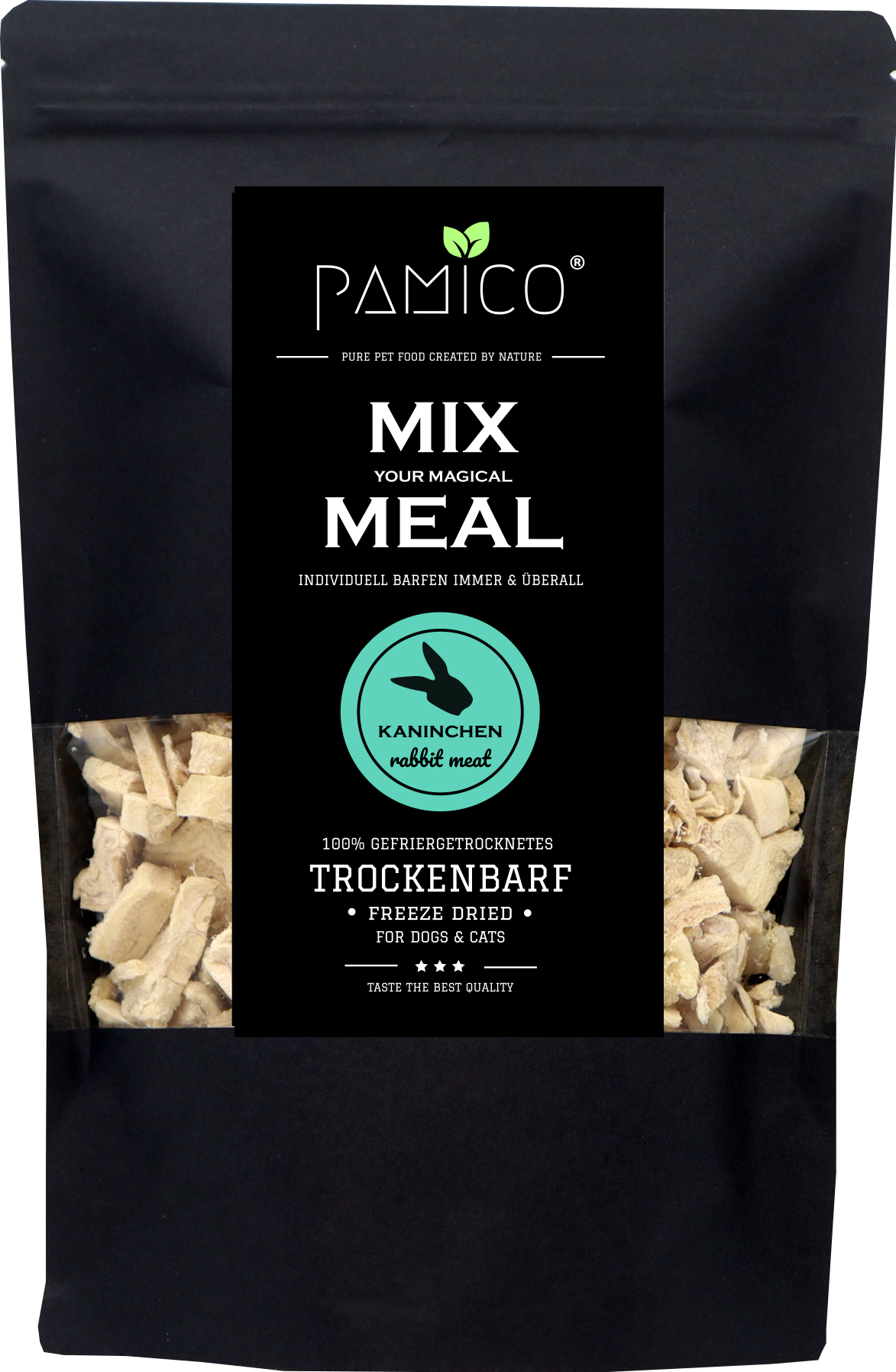 Kaninchenfleisch gefriergetrocknet - MIX MEAL Trockenbarf - Pamico