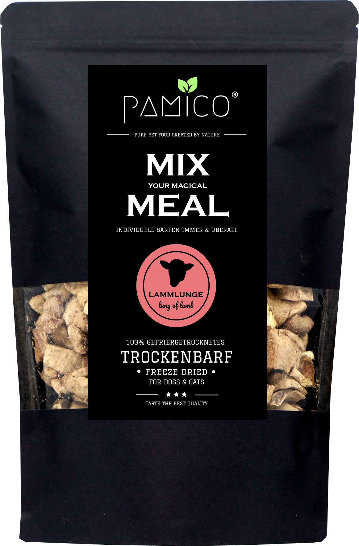 Lammlunge gefriergetrocknet - MIX MEAL Trockenbarf - Pamico