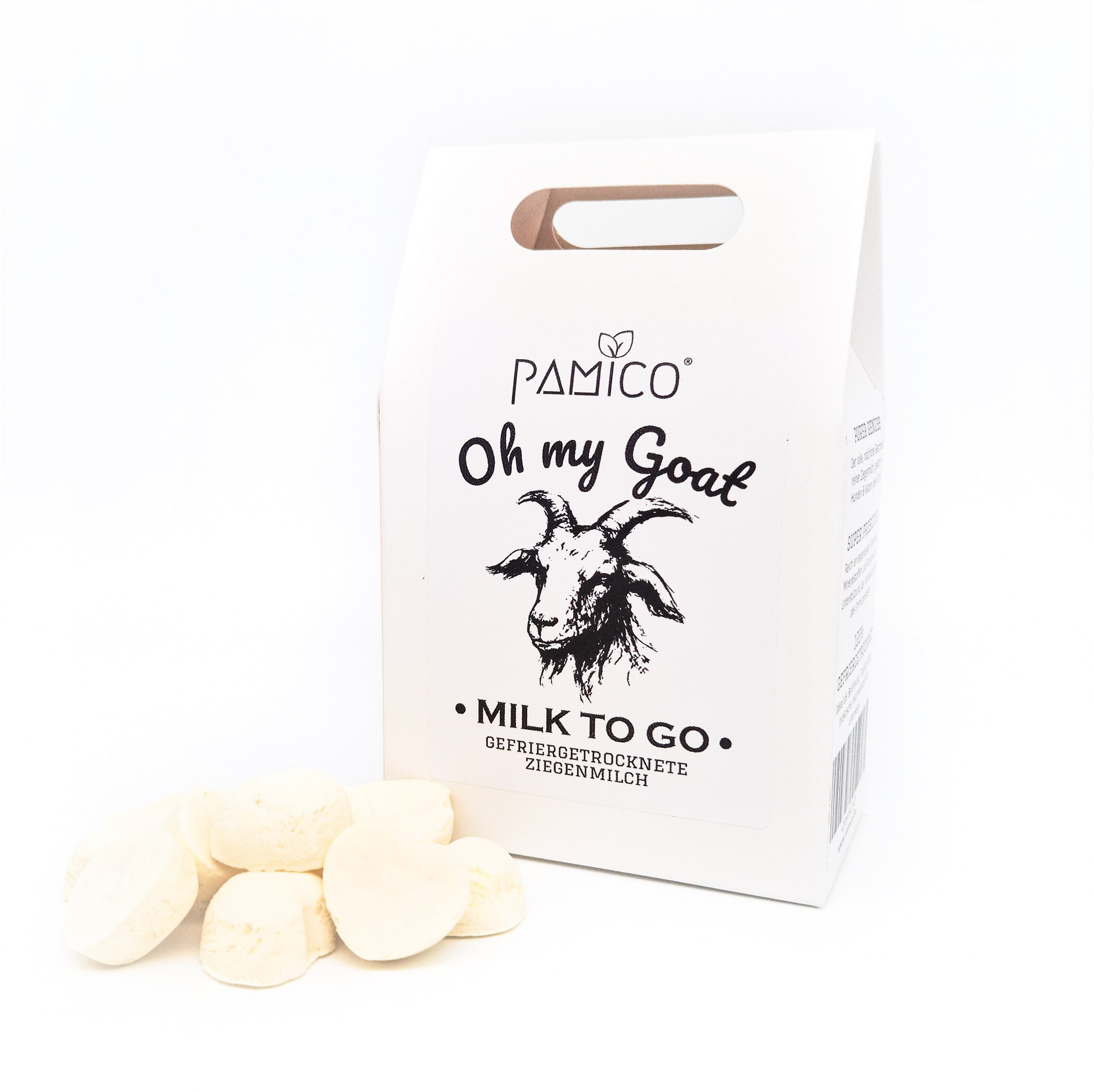 Ziegenmilch gefriergetrocknet - oh my goat milk to go