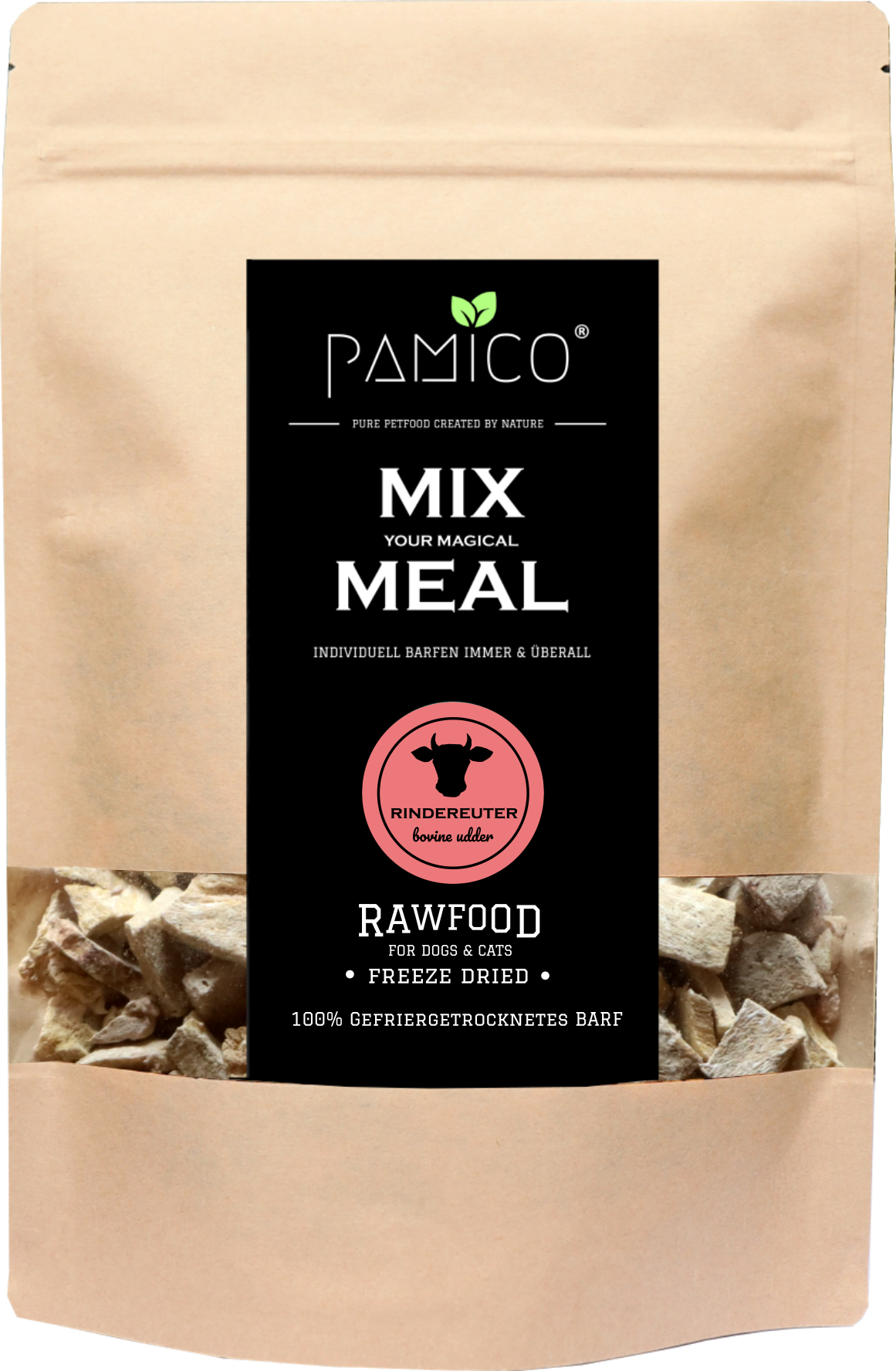 Rindereuter gefriergetrocknet - MIX MEAL Trockenbarf - Pamico