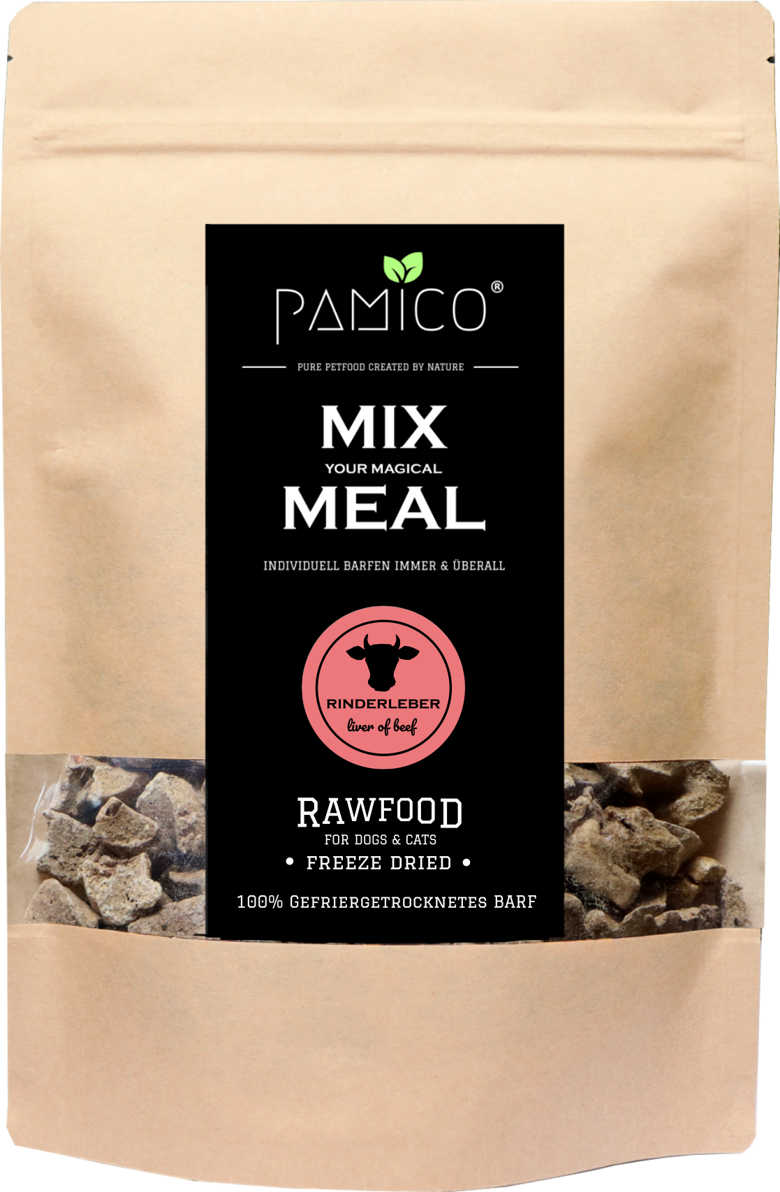 Rinderleber gefriergetrocknet - MIX MEAL Trockenbarf - Pamico