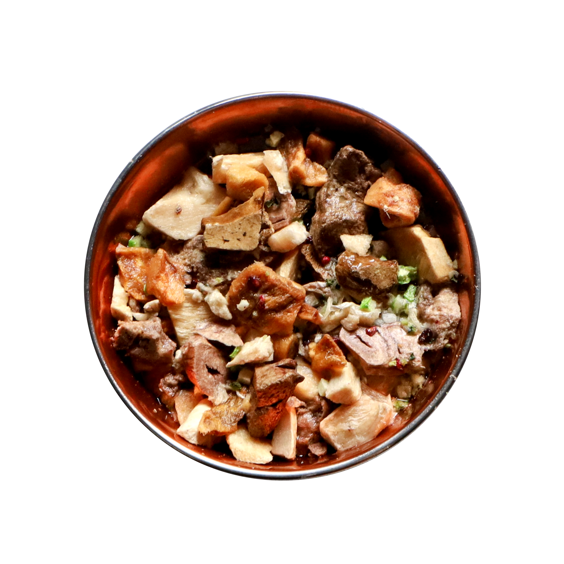 Trockenbarf Menü Sensitive - All in One Huhn, Lachs, Zucchini & Brombeere gefriergetrocknet für Hunde Pamico