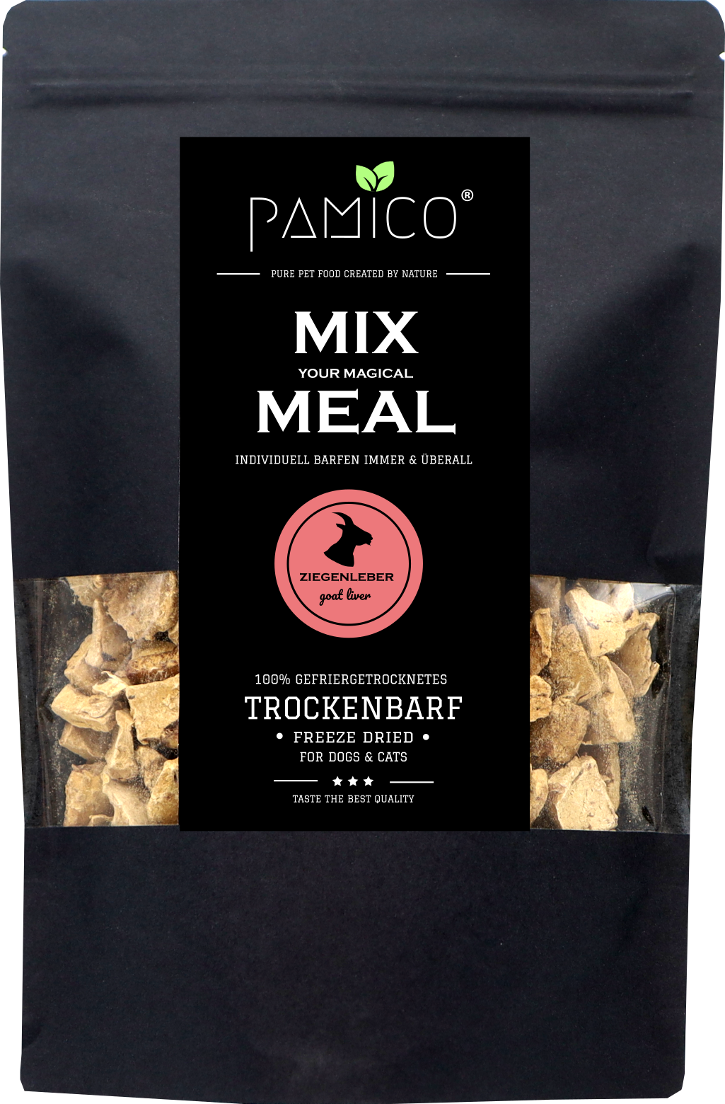 Ziegenleber gefriergetrocknet - MIX MEAL Trockenbarf - Pamico