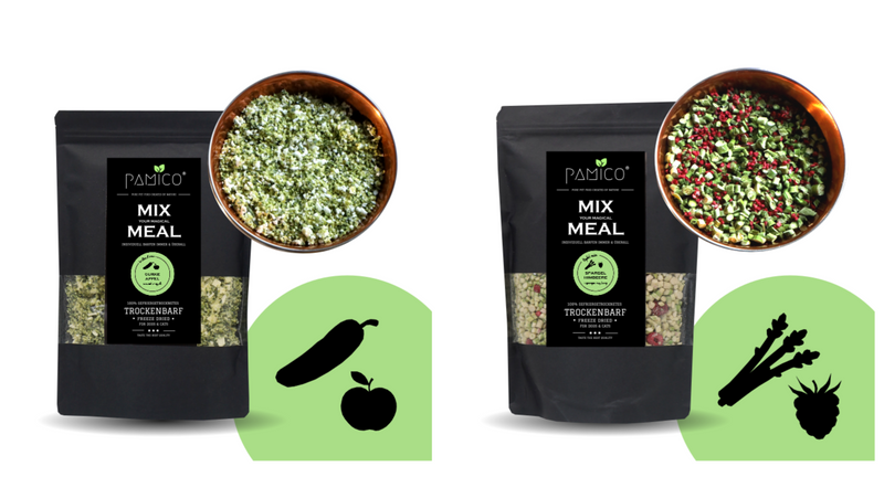 Trockenbarf MIX MEAL Obst & Gemüse gefriergetrocknet für Katzen und Hunde