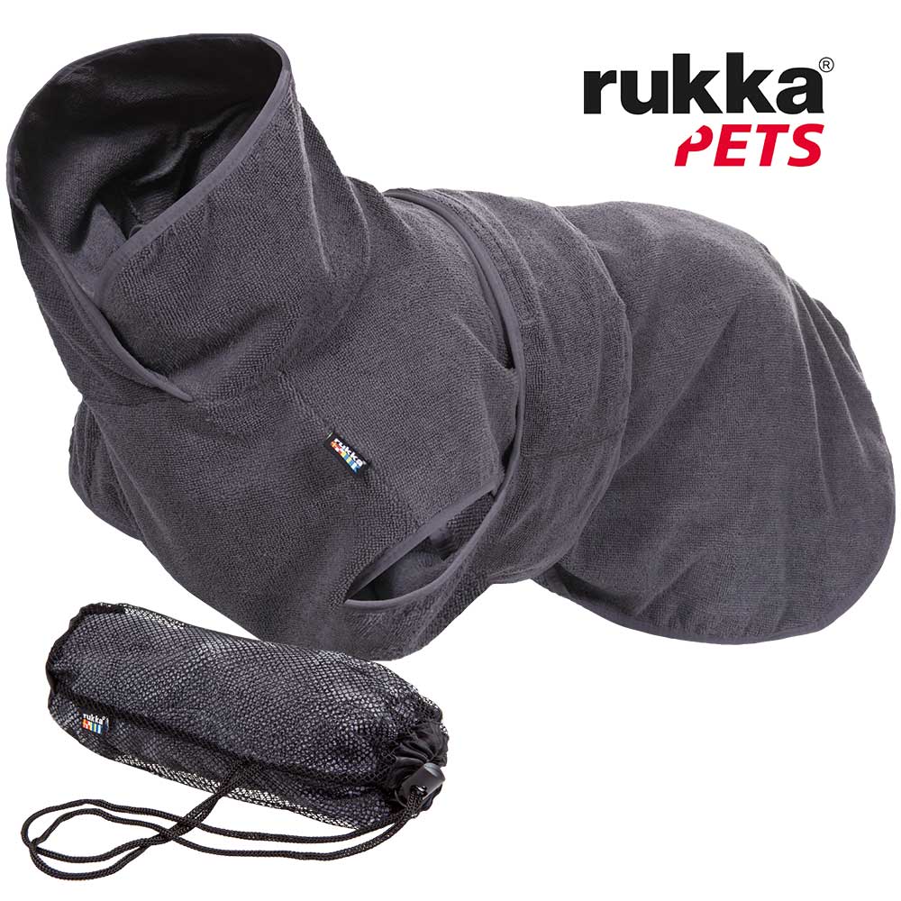 Hundebademantel GRAPHIT - Pamico
