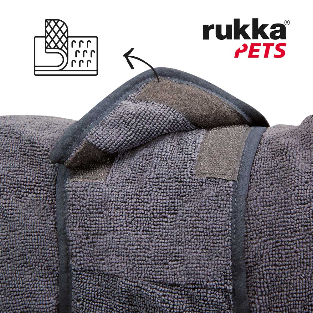Hundebademantel GRAPHIT - Pamico