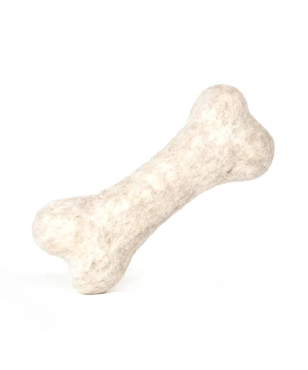 Hundespielzeug aus Schafwolle "Knochen"