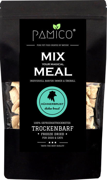 Hühnerbrust gefriergetrocknet - MIX MEAL Trockenbarf