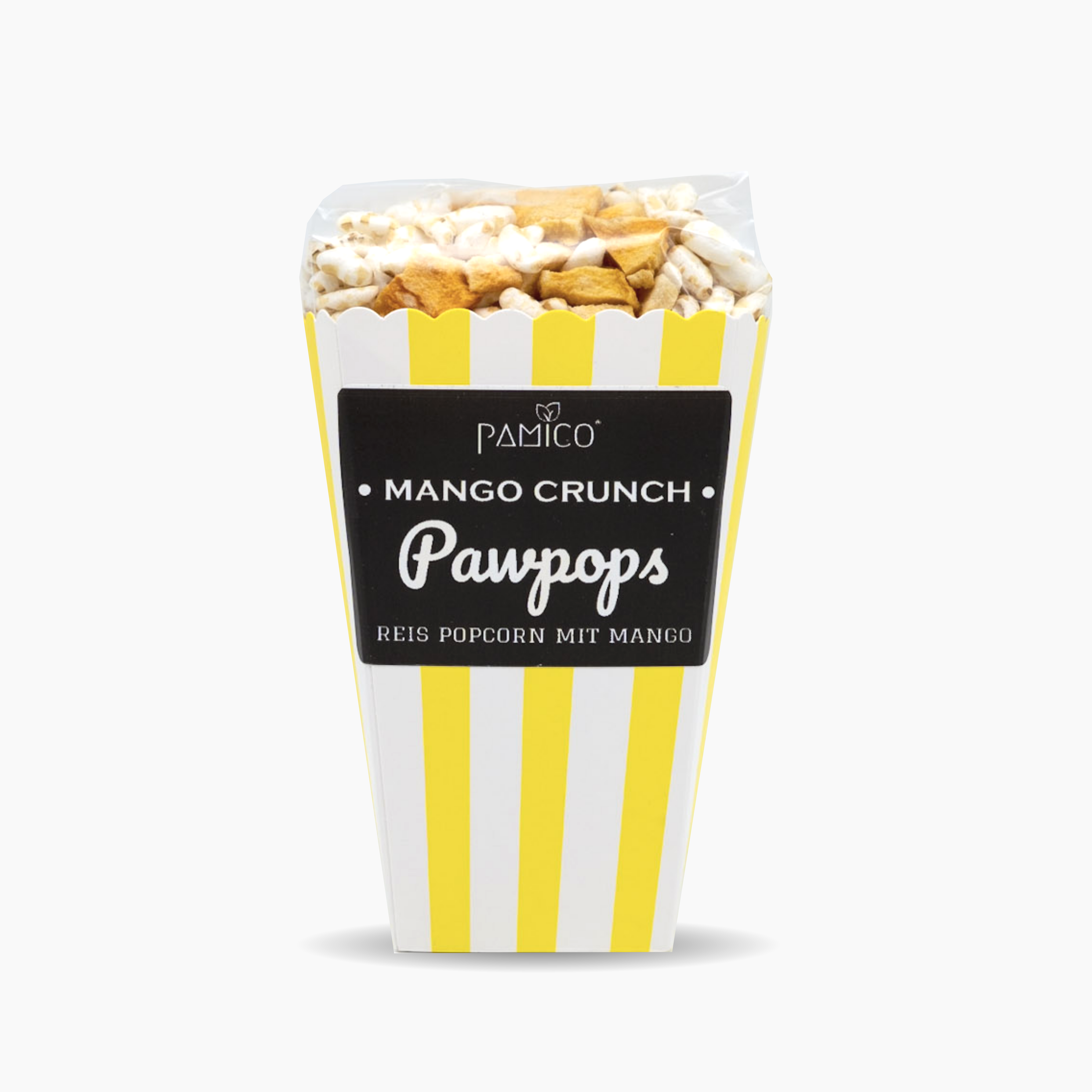 Reispops mit Mango - Hundepopcorn Puffreis Pamico