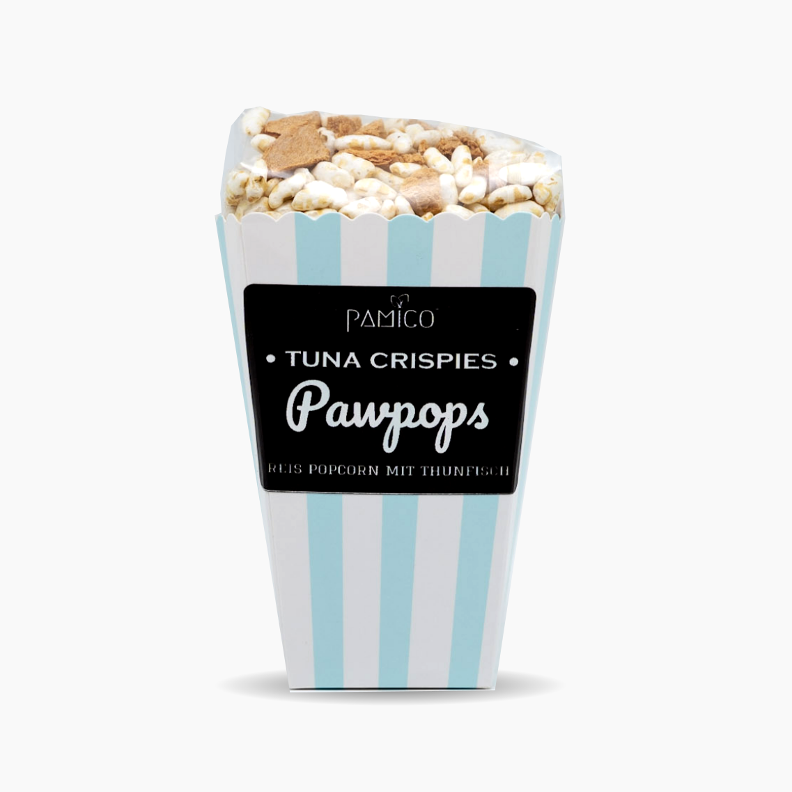Reispops mit Thunfisch - Hundepopcorn Puffreis Pamico