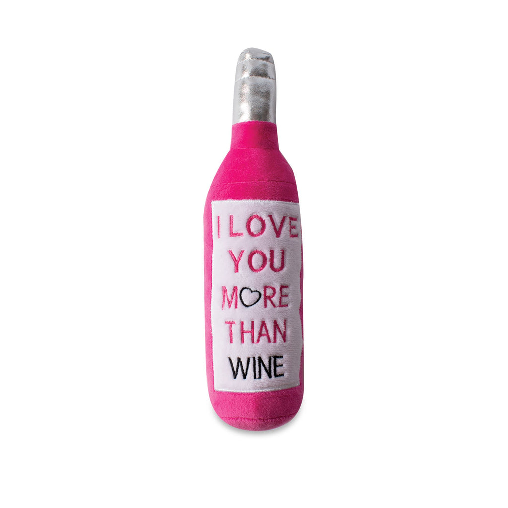 I love u more than wine - Hundespielzeug - Pamico