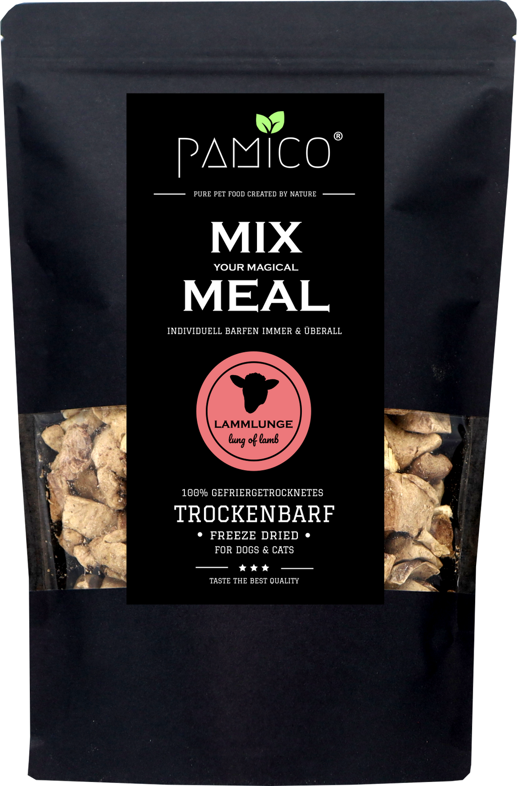 Lammlunge gefriergetrocknet - MIX MEAL Trockenbarf - Pamico