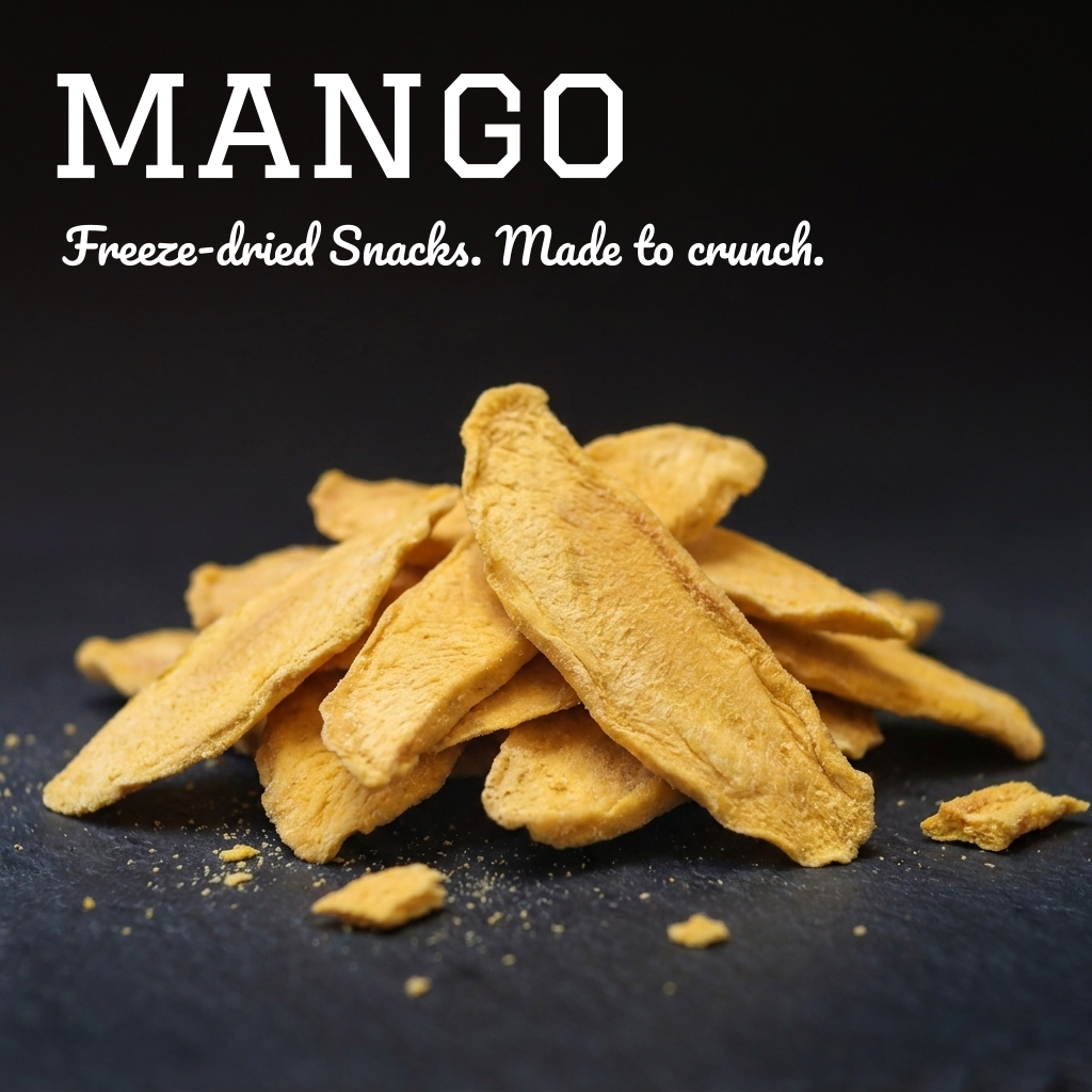 Gefriergetrocknete Mango Goodies für Hunde & Katzen – fruchtiger Snack Pamico