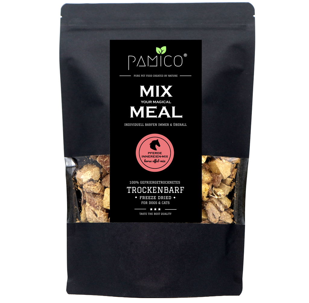 Pferdeinnereien-Mix gefriergetrocknet - MIX MEAL Trockenbarf - Pamico