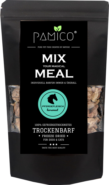 Pferdefleisch gefriergetrocknet - MIX MEAL Trockenbarf