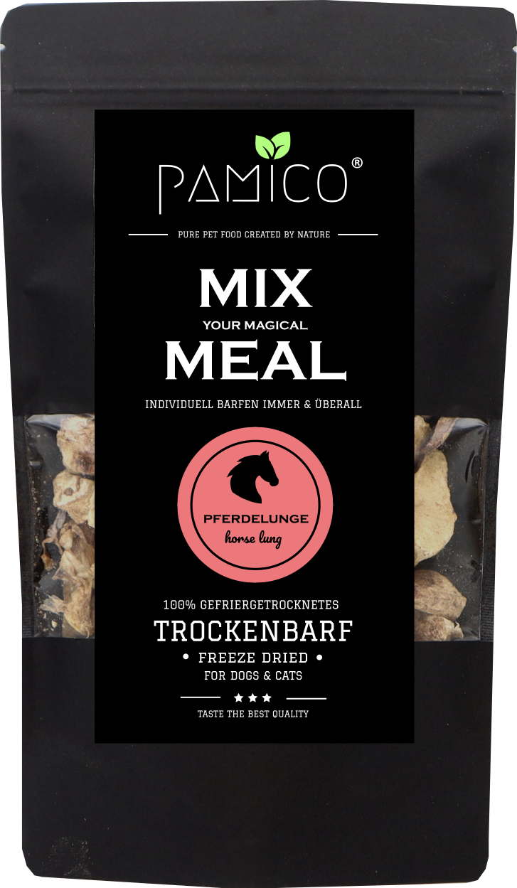 Pferdelunge gefriergetrocknet - MIX MEAL Trockenbarf - Pamico