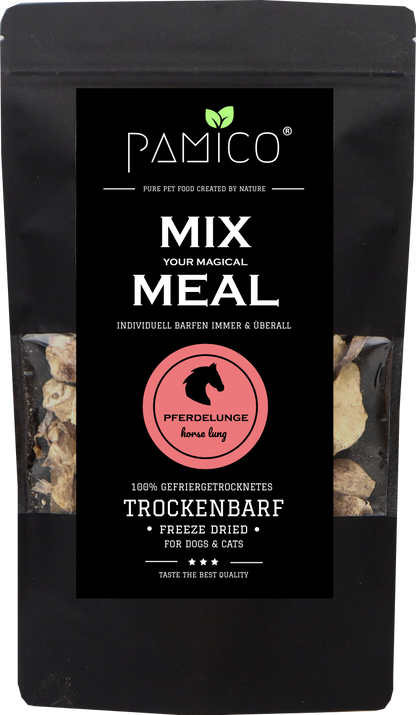 Pferdelunge gefriergetrocknet - MIX MEAL Trockenbarf