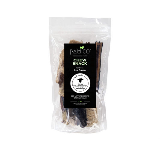 Rind-Fellstreifen luftgetrocknet - Chew snack for dogs