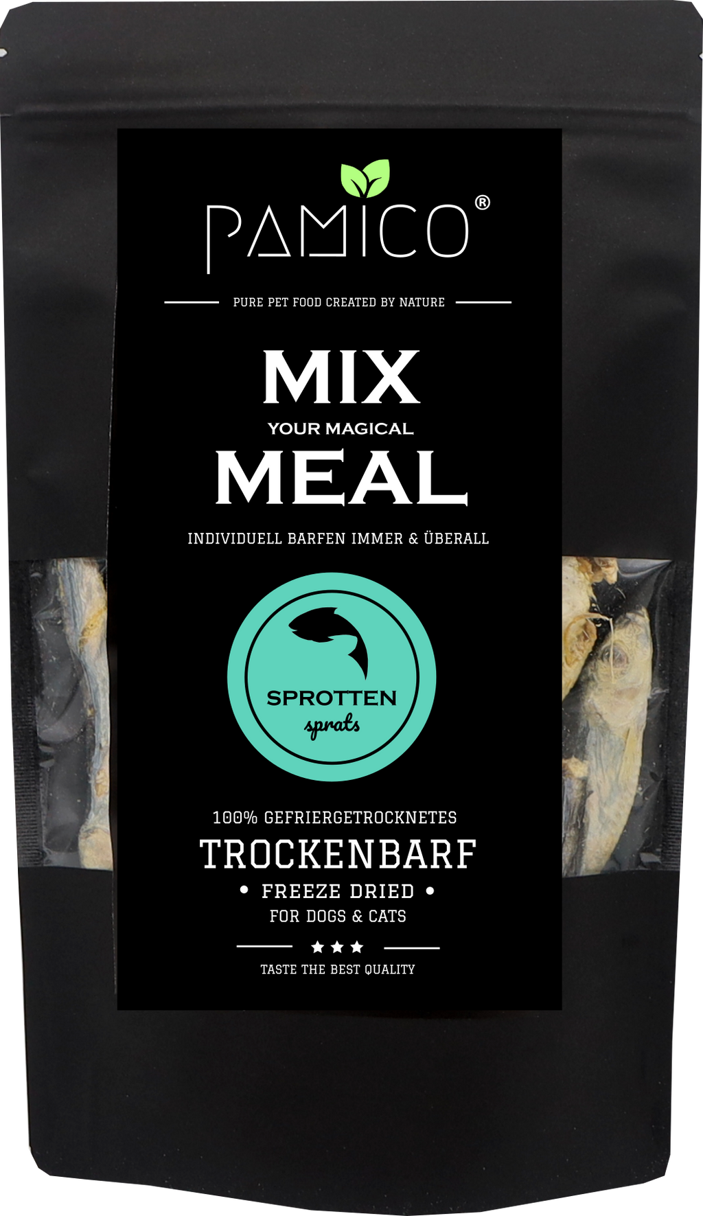 Sprotten gefriergetrocknet - MIX MEAL Trockenbarf - Pamico